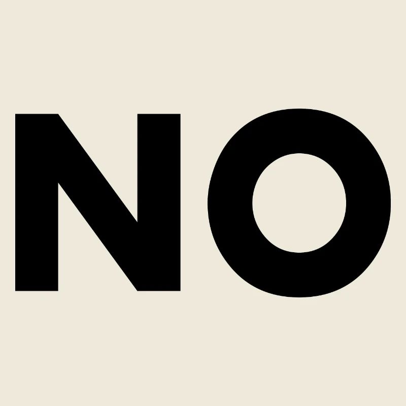 No