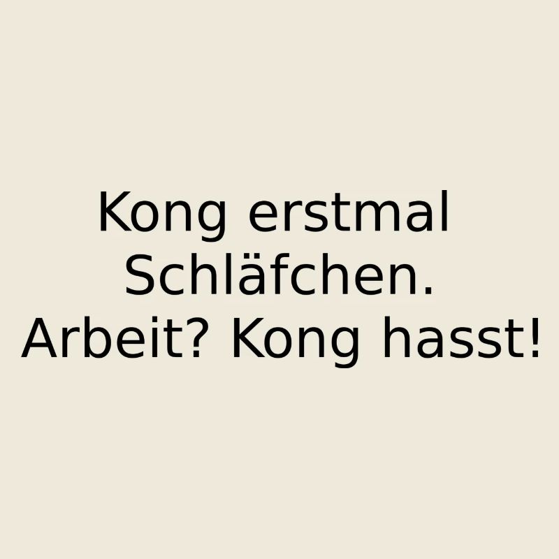 Kong erstmal Schläfchen
