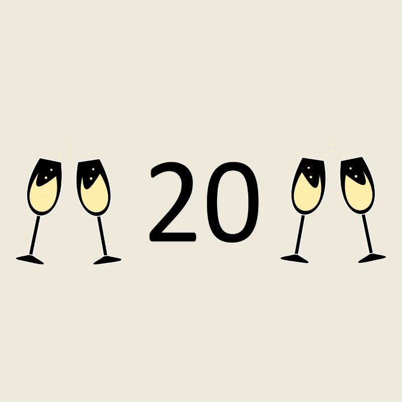 20e anniversaire 20 ans 20 ans numéro 20