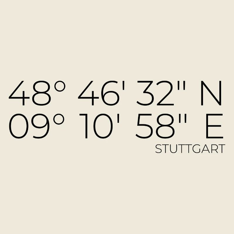 coordonnées Stuttgart