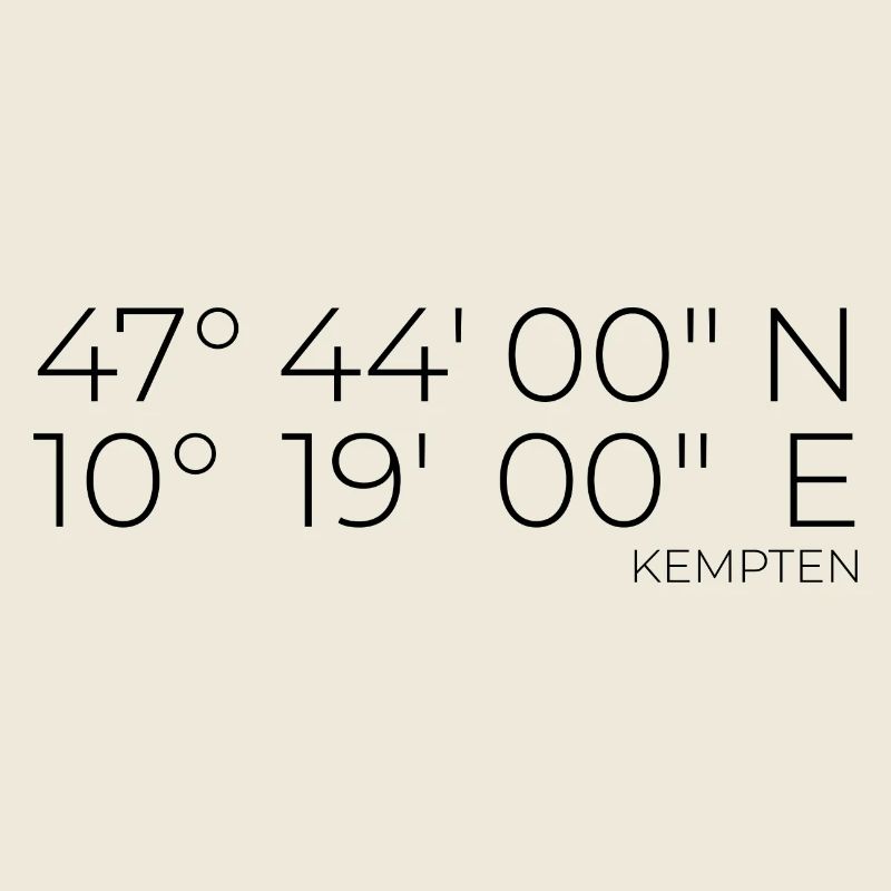 Coordonnées Kempten