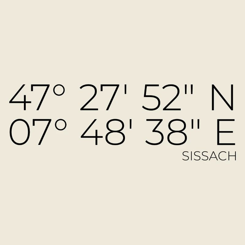 Coordinates Sissach, Switzerland