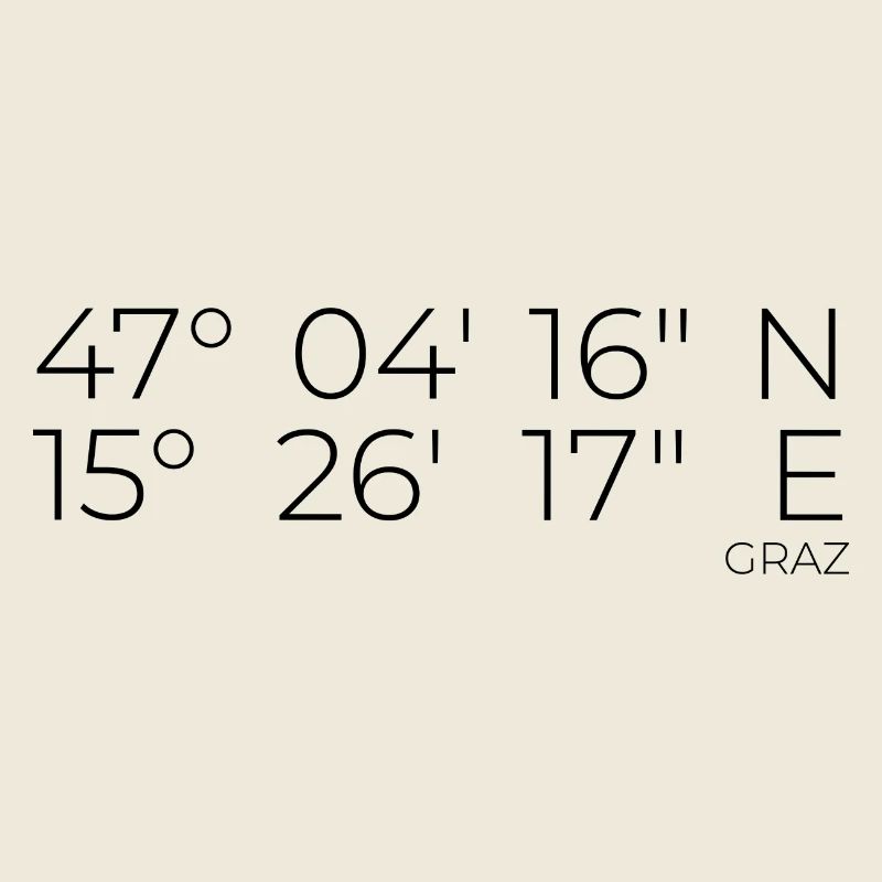 coordinates Graz, Austria