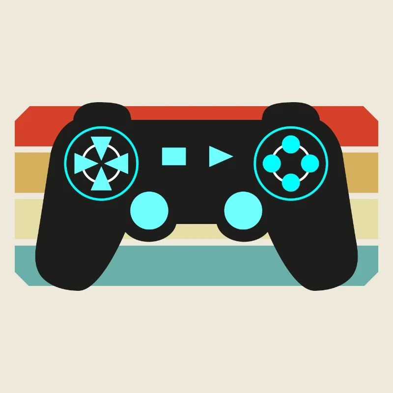 Vintage Retro Gaming Controller