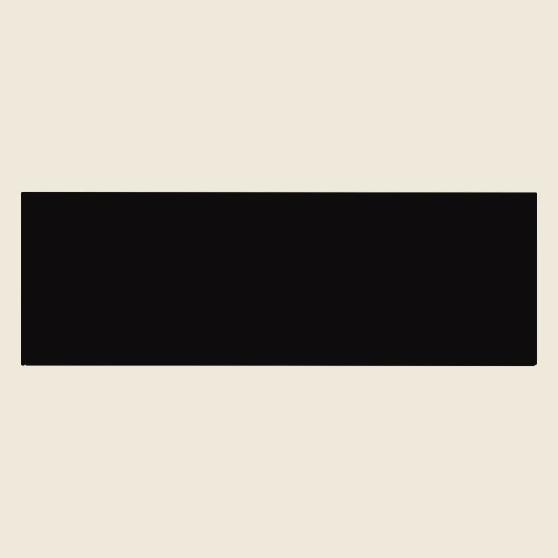 Rectangle abstrait en noir