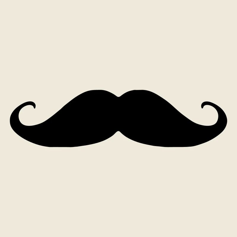 Handlebar mustache