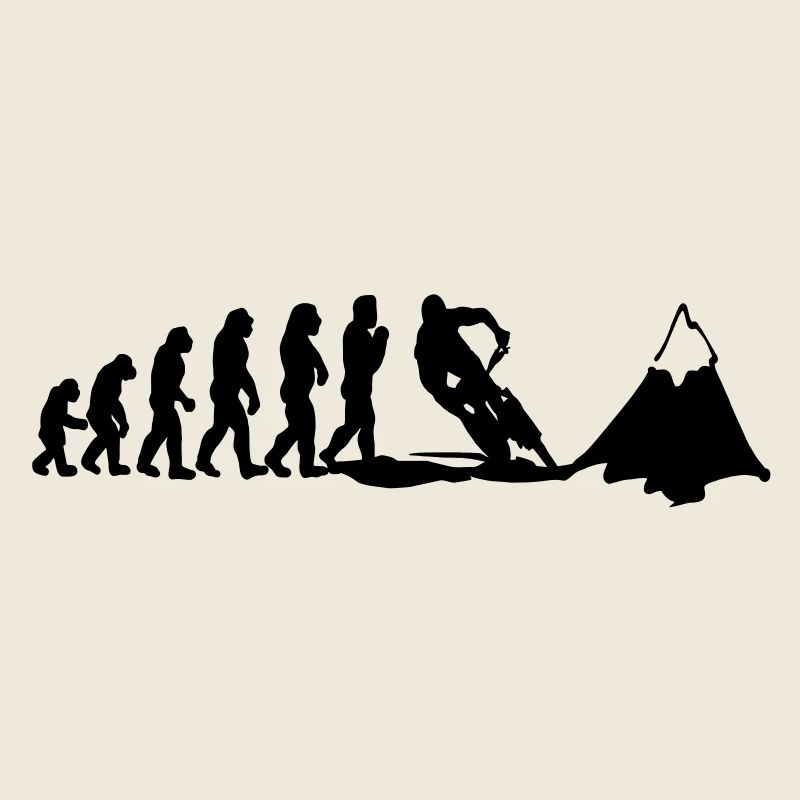 l'évolution de vélo de montagne