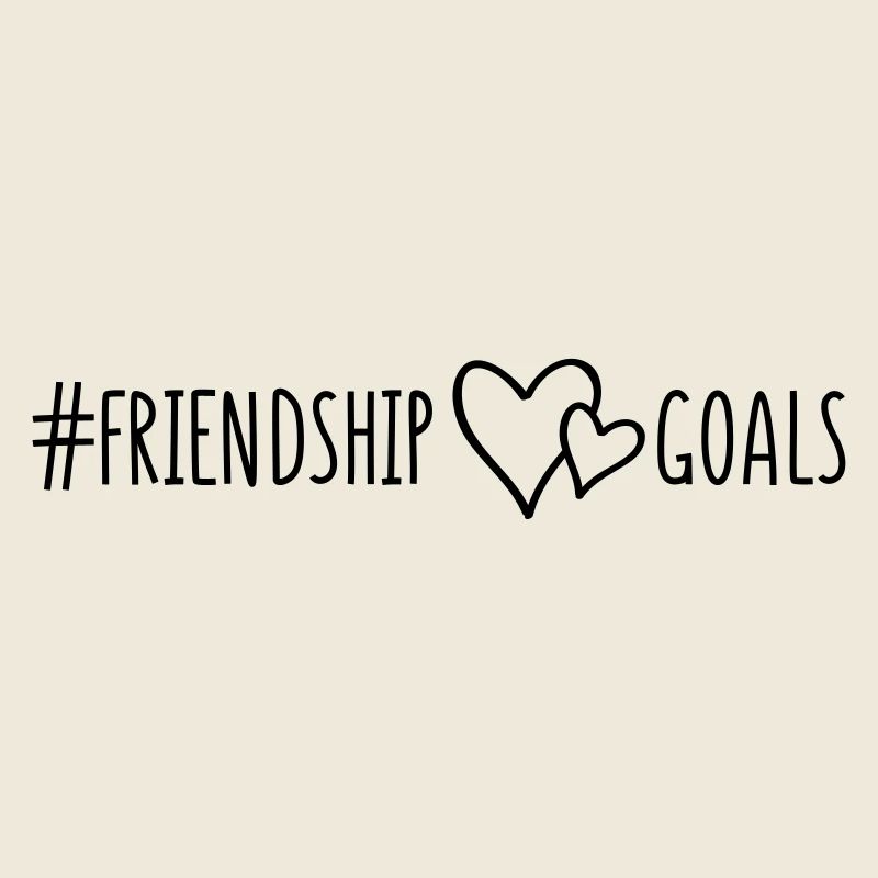 friendship goals hearts