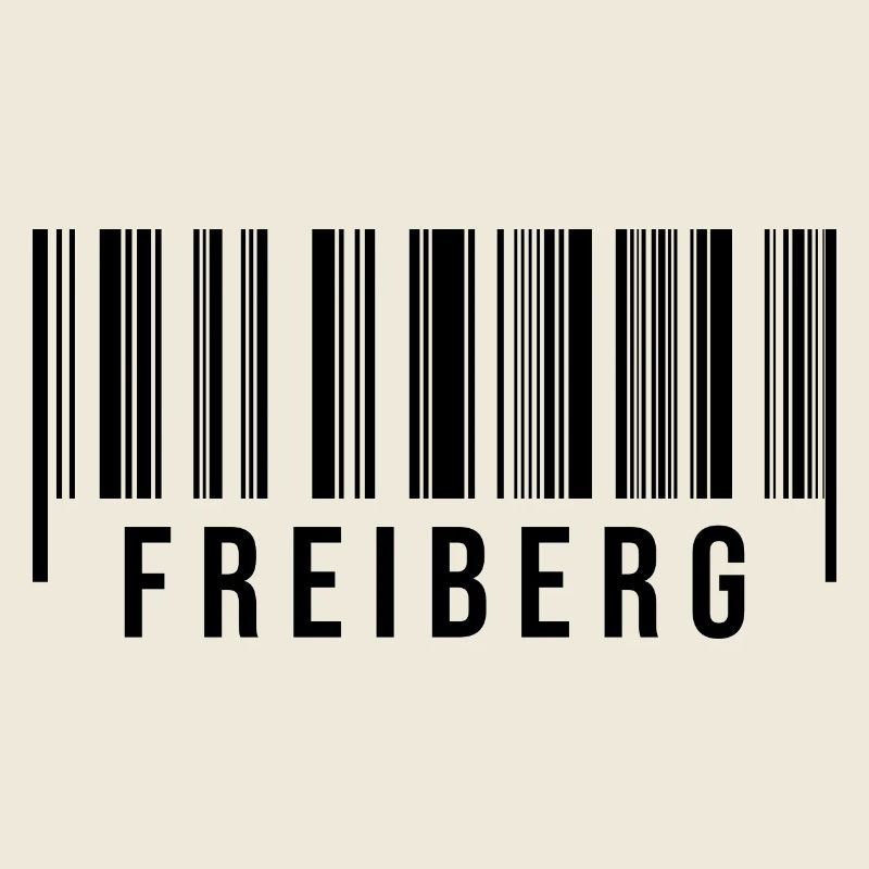 Erzgebirge Strichcode Freiberg