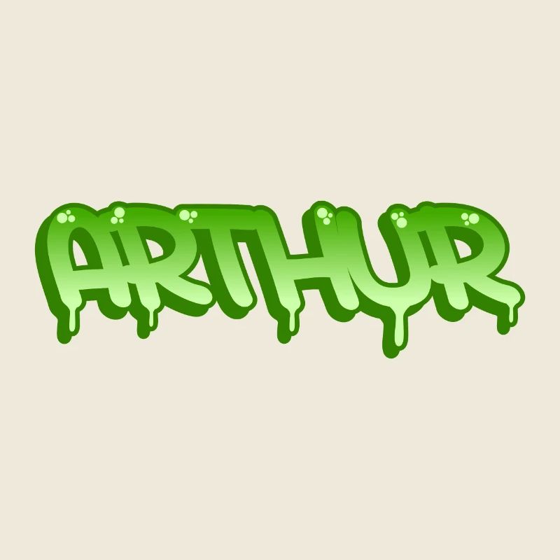 Graffiti prénom Arthur