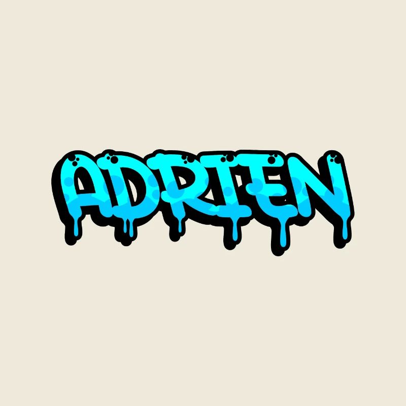 Graffiti first name Adrien