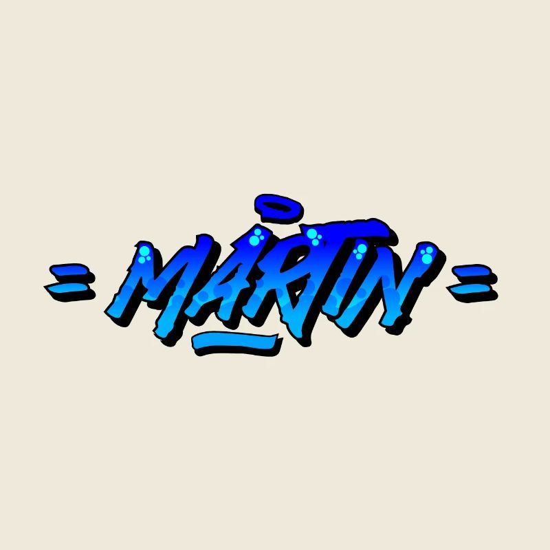 Graffiti First Name Martin
