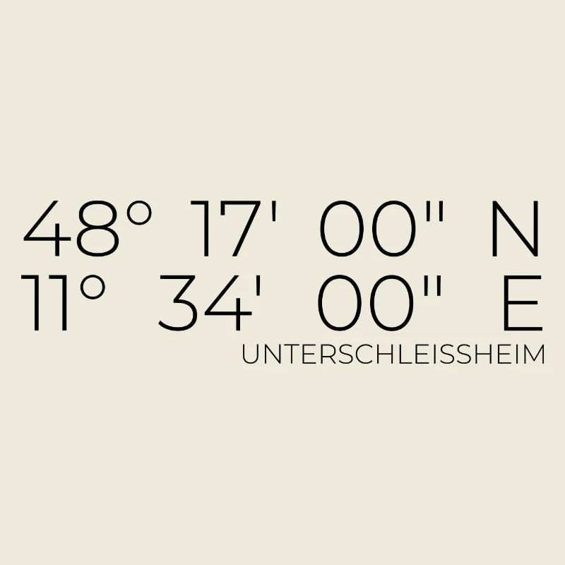 Coordinates Unterschleissheim