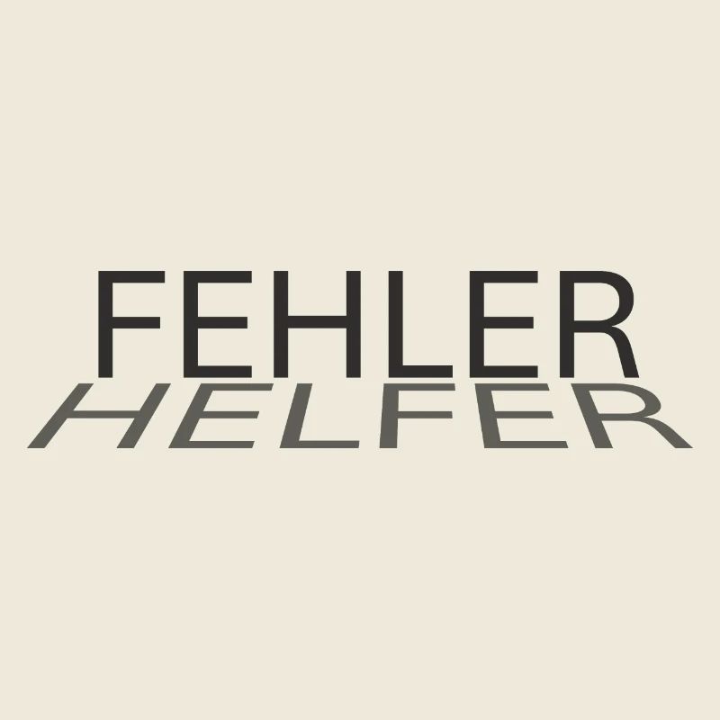 Fehler - Helfer: Optimistische Botschaft