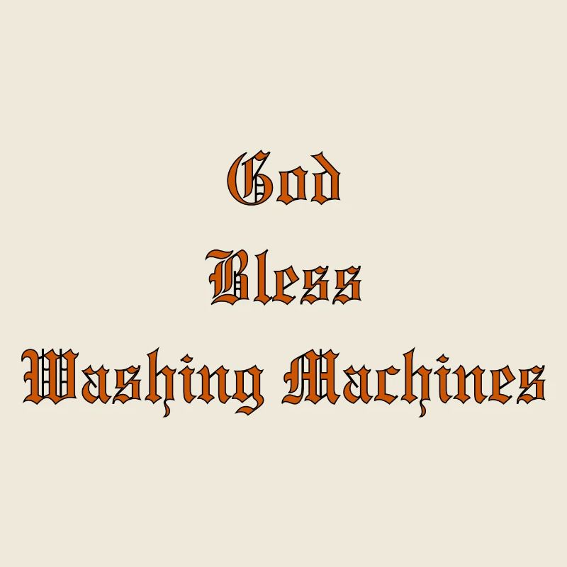 GodBlessMachines à laver