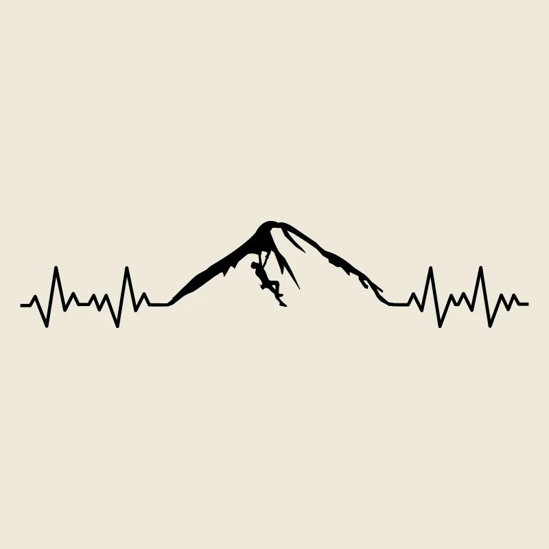 klettern berge EKG
