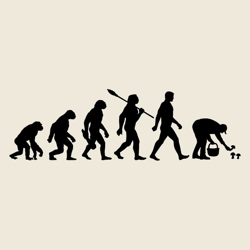 Evolution Cueilleurs de champignons, Cueillette de champignons