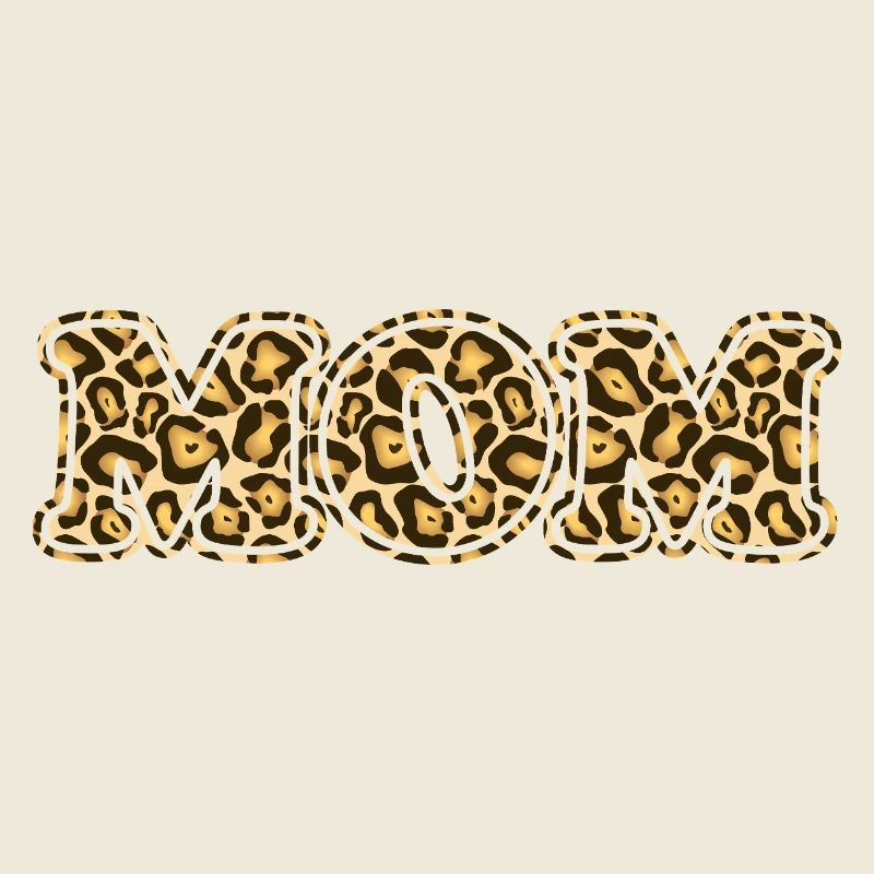 MOM Leopard Print Pattern