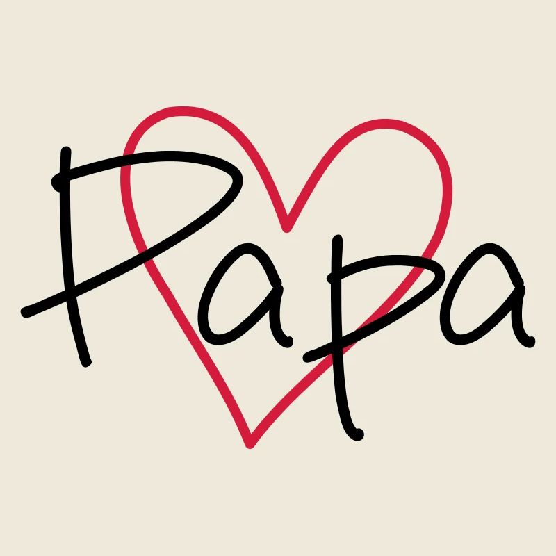 Papa Herz Geschenk Liebe Vatertag Geburtstag
