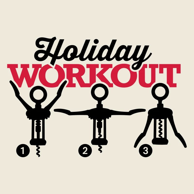 Holiday workout corkscrew