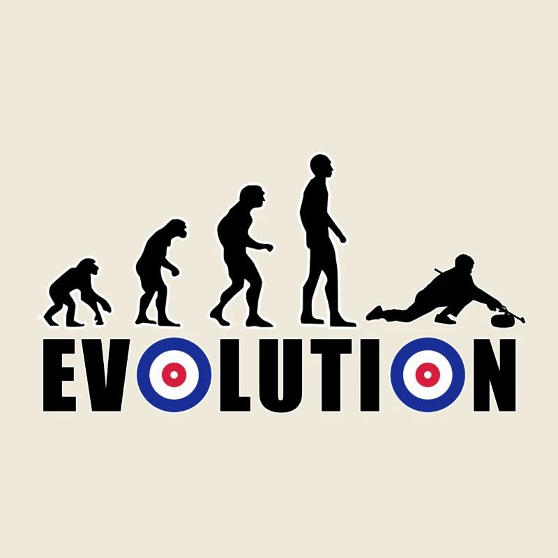 EVOLUTION CURLING Eisstockschießen Geschenk Winter