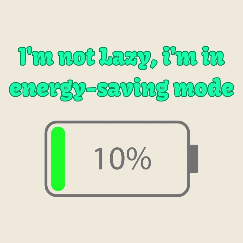 Energy saving mode: not lazy
