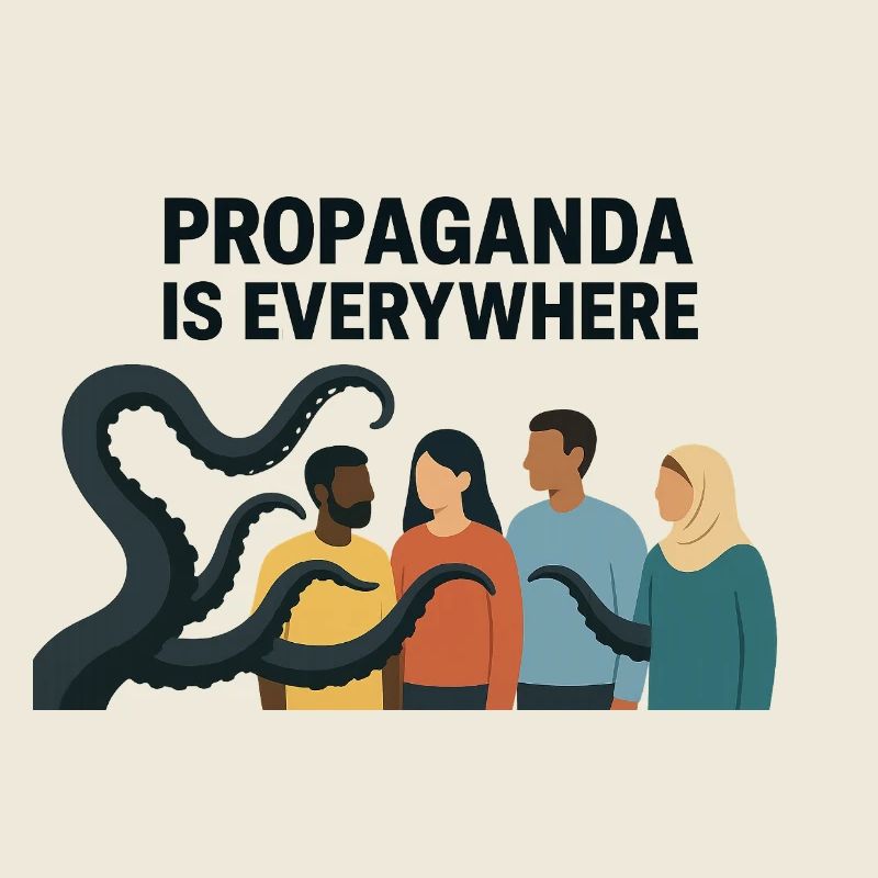 La propagande est une image de diversité partout