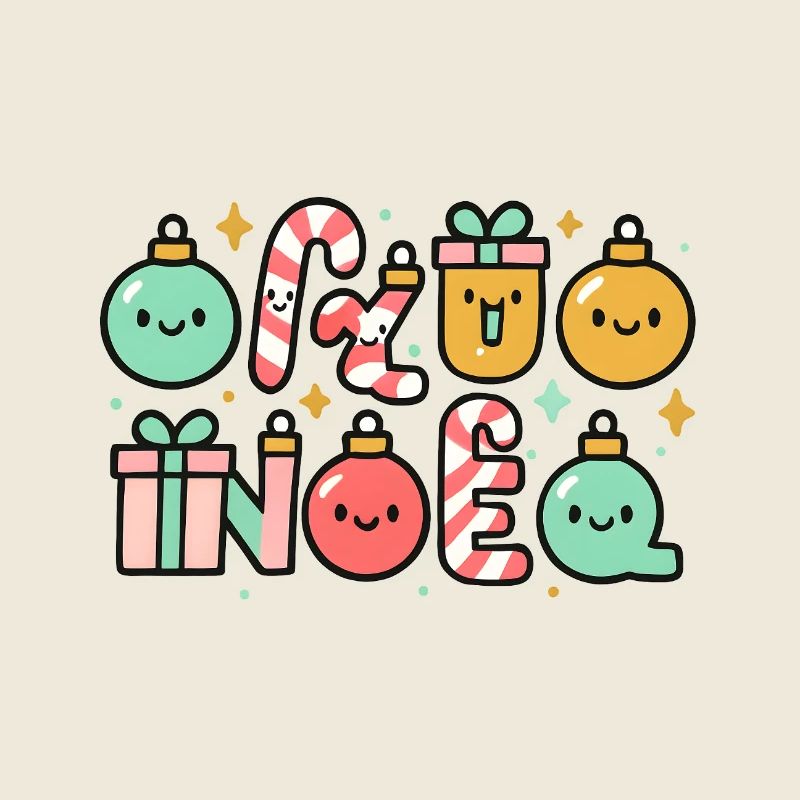 Cute Christmas Candy Ornaments