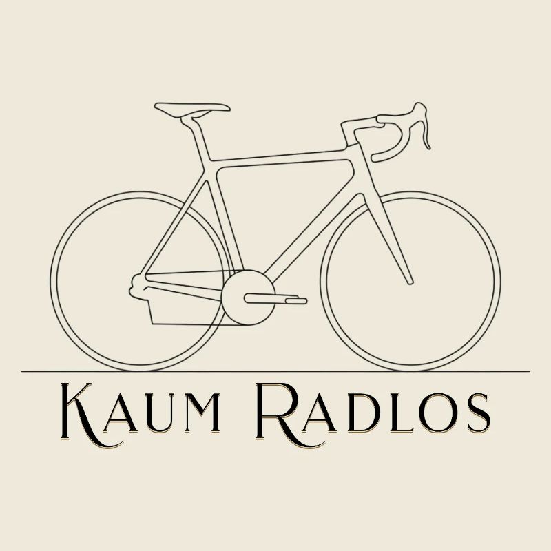 Vélo de route à peine sans roues Dessin minimal en lignes