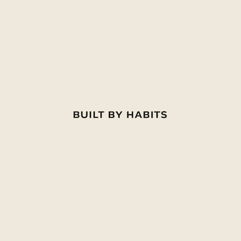 Build by Habits Typography