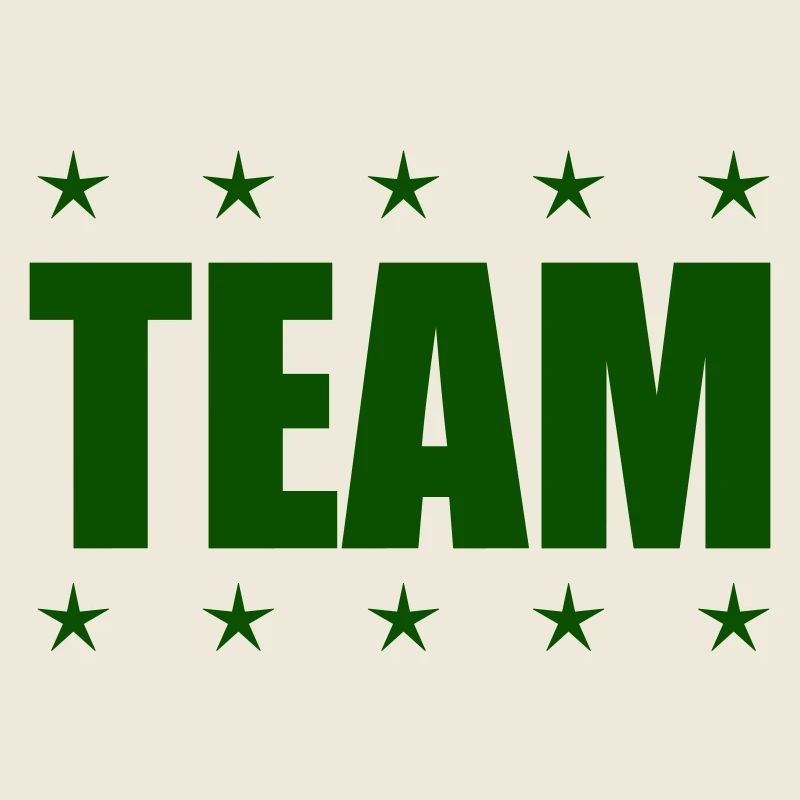 Team mit Sternen