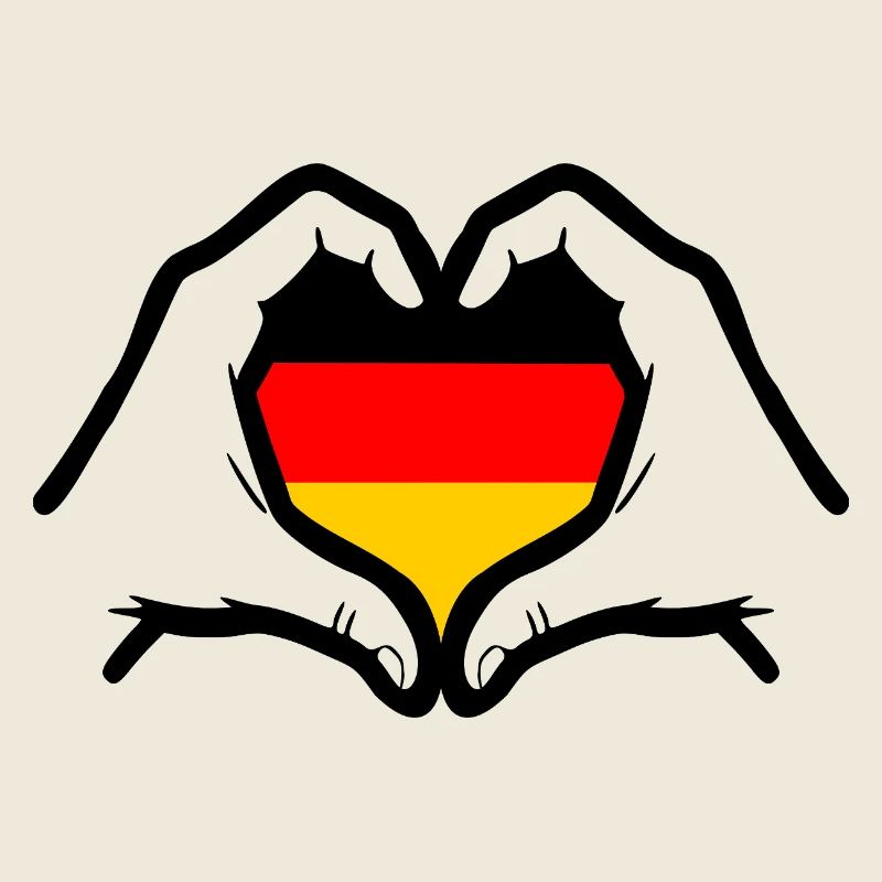 Liebe Deutschland Symbole