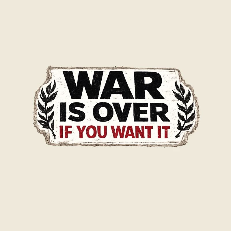 War No More – Sticker Peace & Humanity 