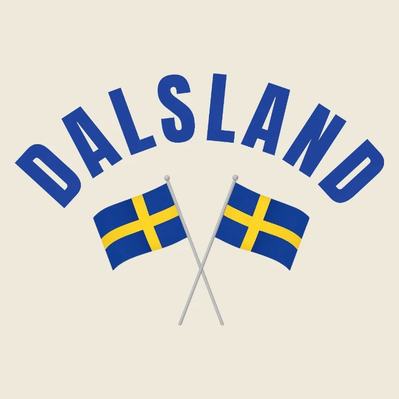 Dalsland Swedish Flags