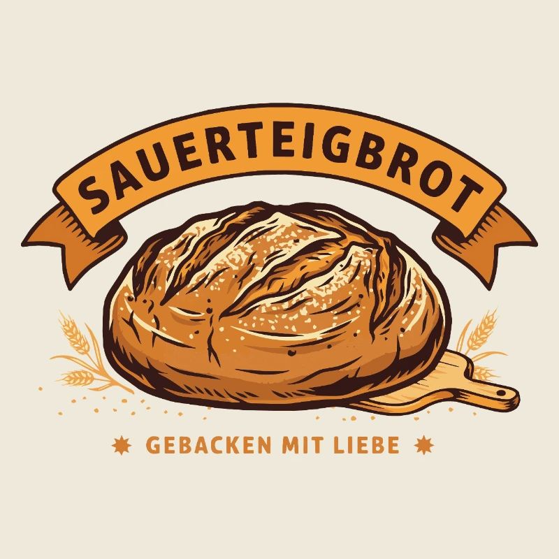 Sauerteigbrot Bäcker Backen Getreide Handwerk 