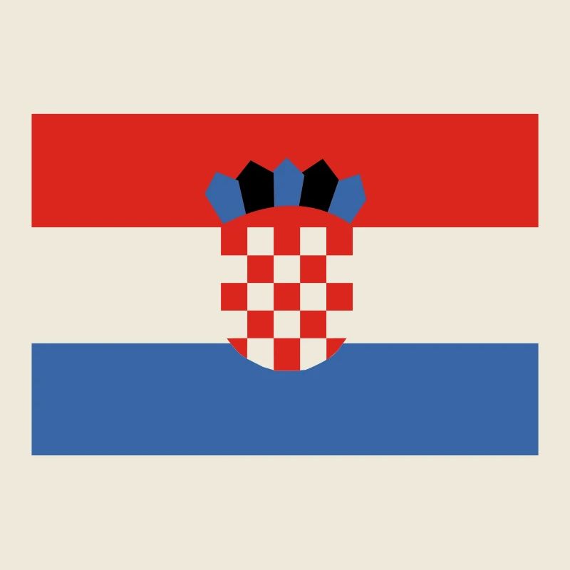 Croatie - drapeau