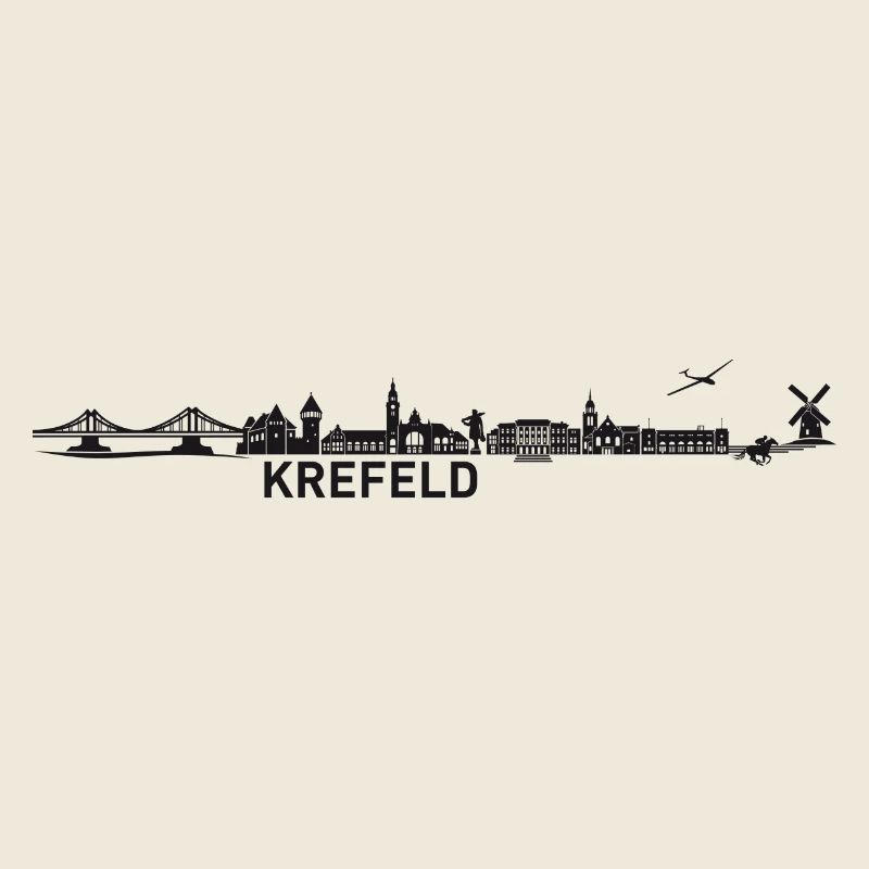 Krefeld skyline