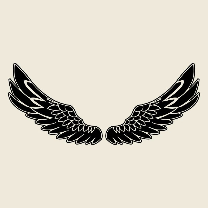 Wings black