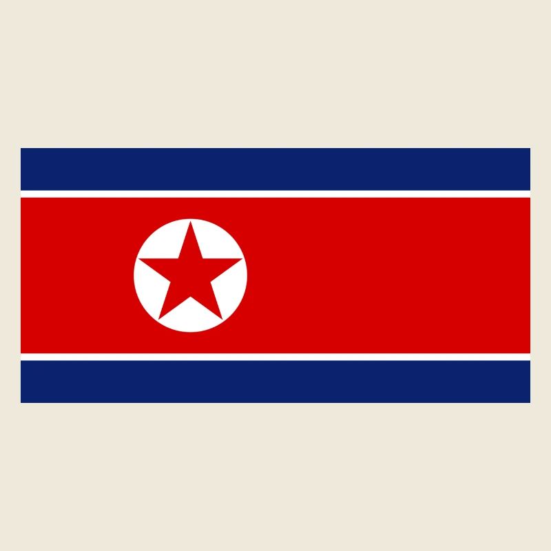 Drapeau national de la Corée du Nord