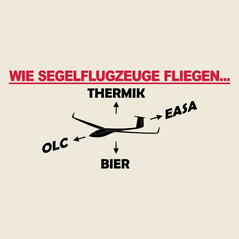 Segelflieger Geschenk