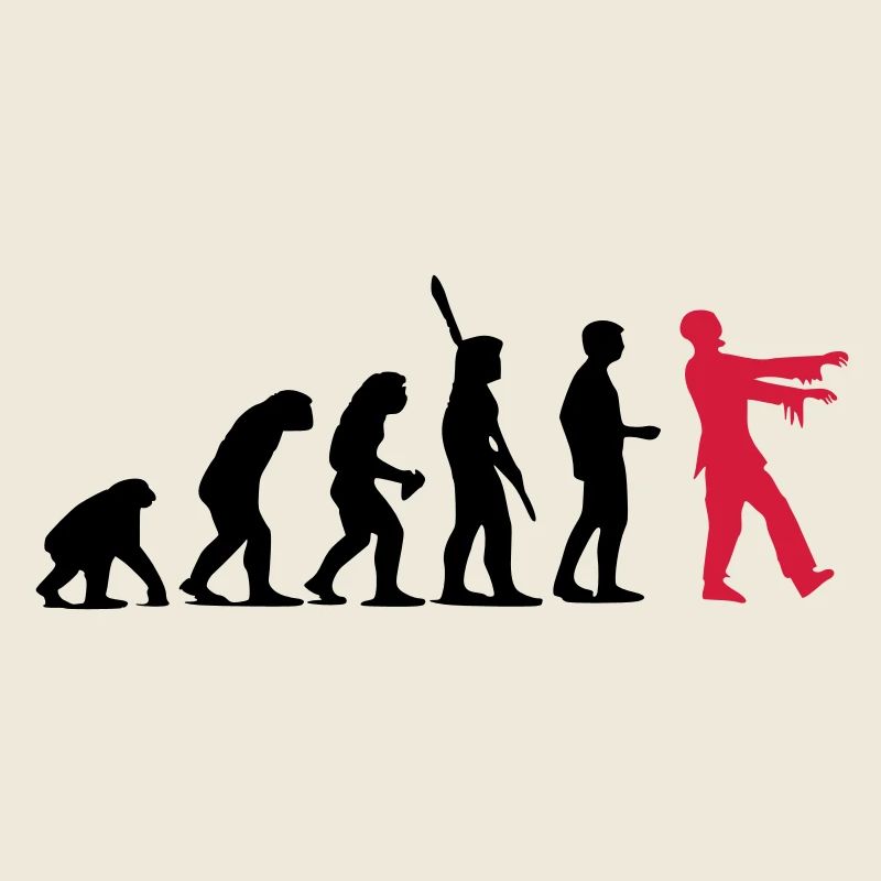 Zombie Evolution (zweifarbig)