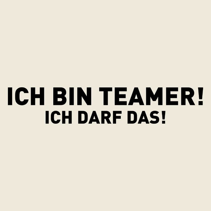 Ich bin Teamer! - Ich darf das!