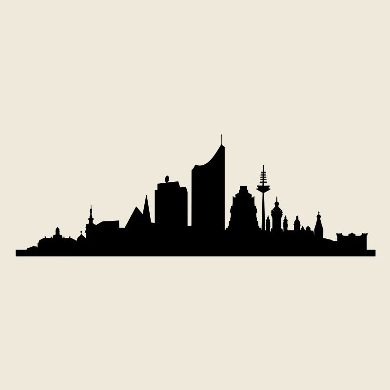 Skyline Leipzig central