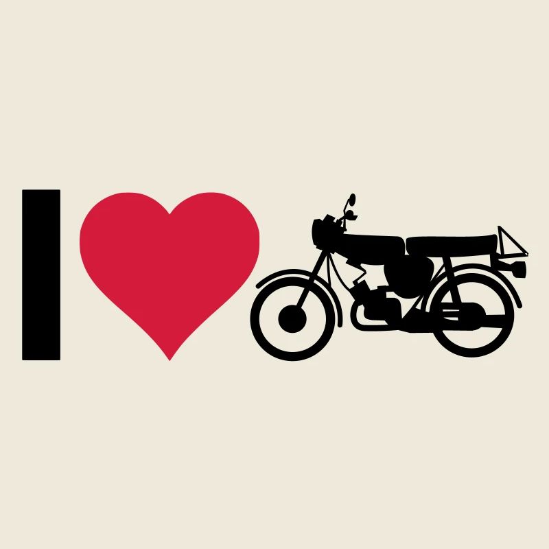 Coeur cyclomoteur