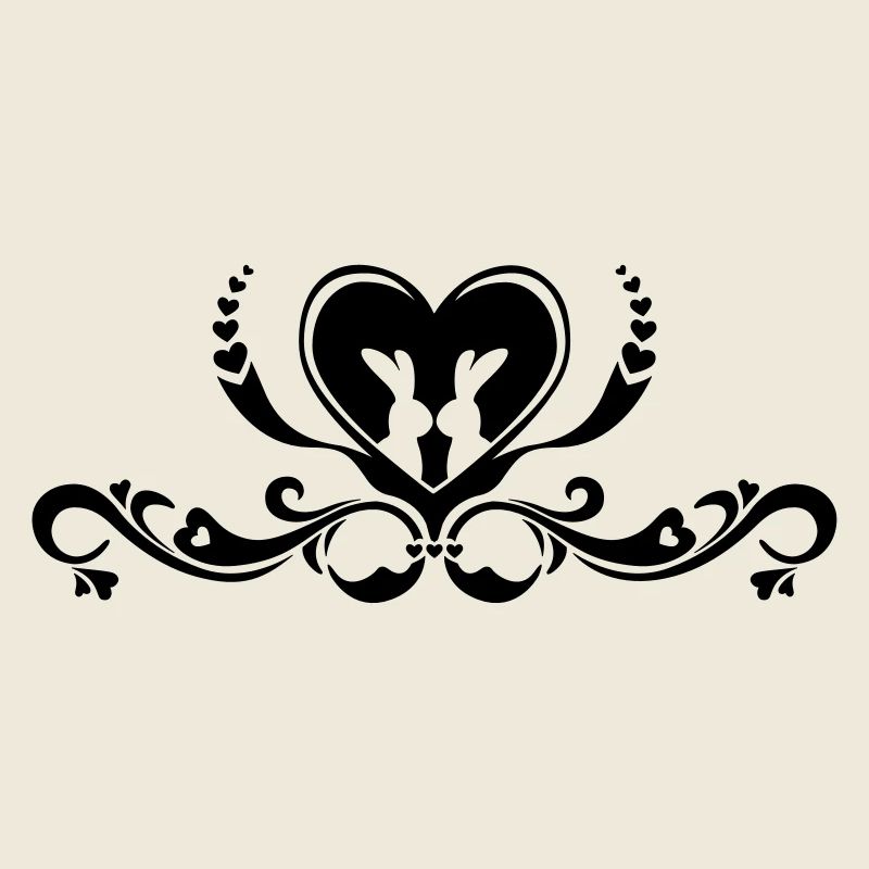 Hare rabbit bunny love romance heart Easter