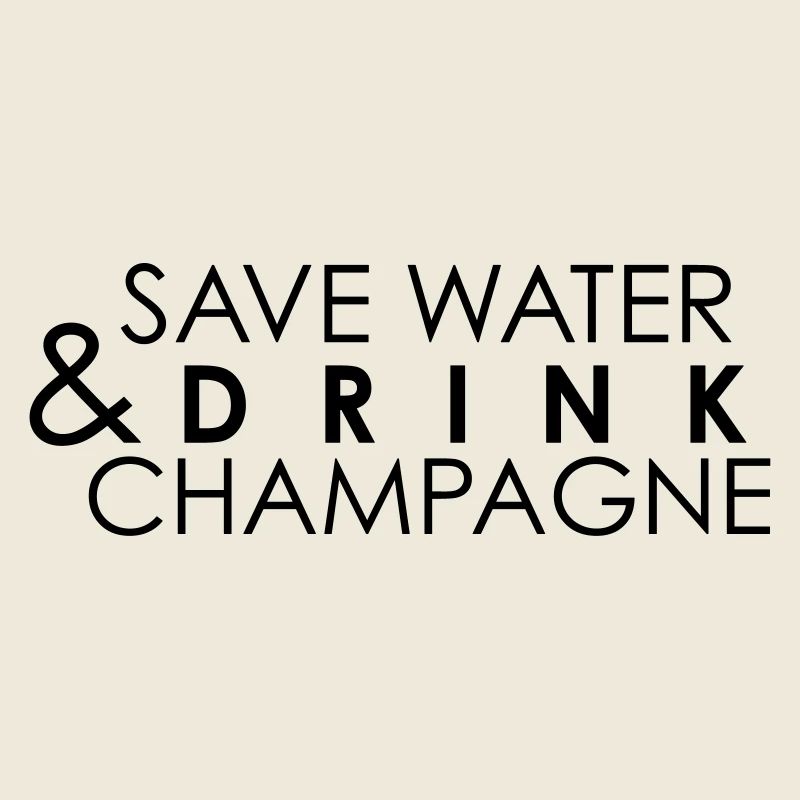 Save water drink
