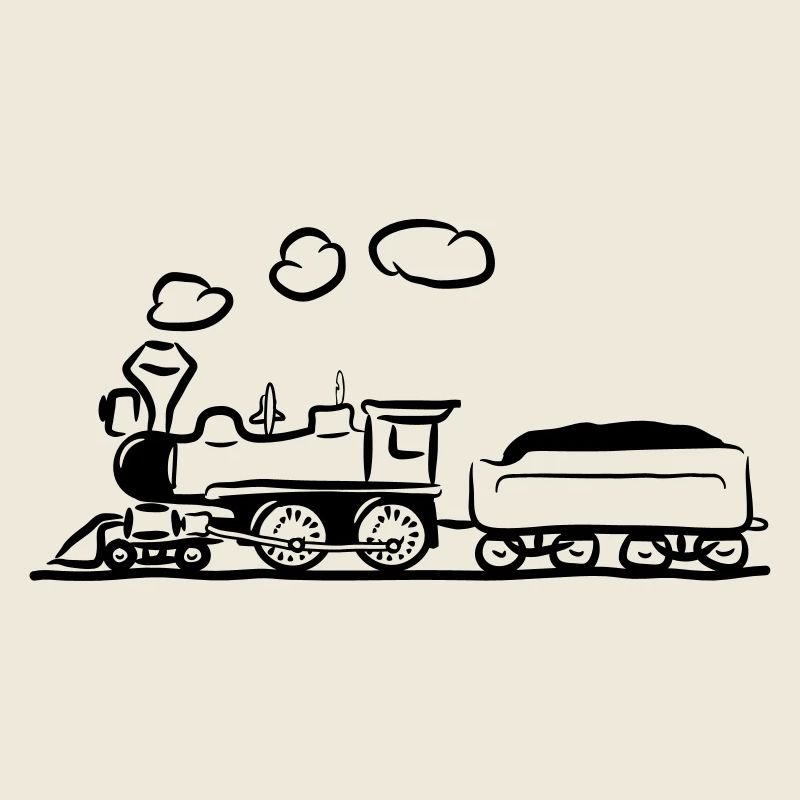 dampflok lok eisenbahn western comic