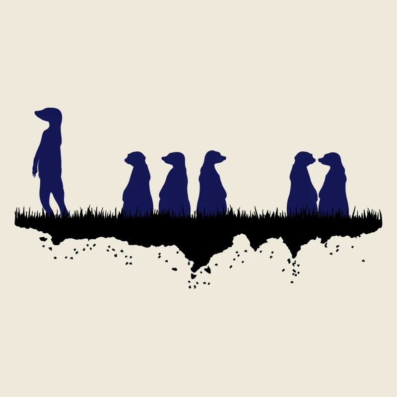 Afrikanische Erdmaennchen