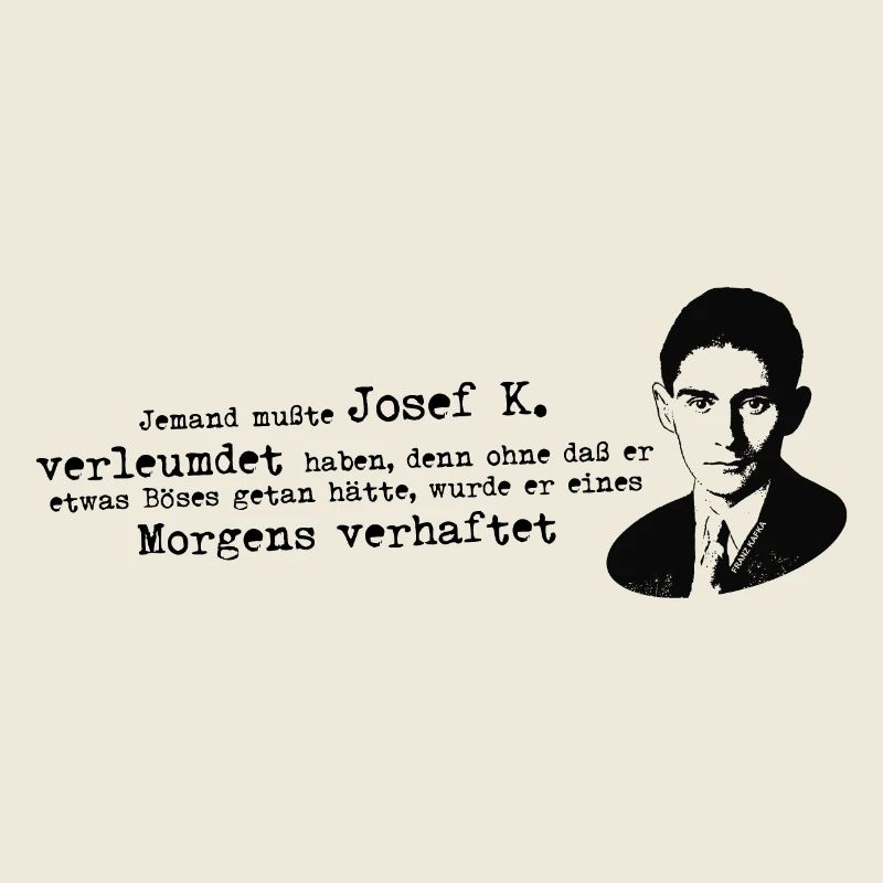 Franz Kafka quotation process Josef K