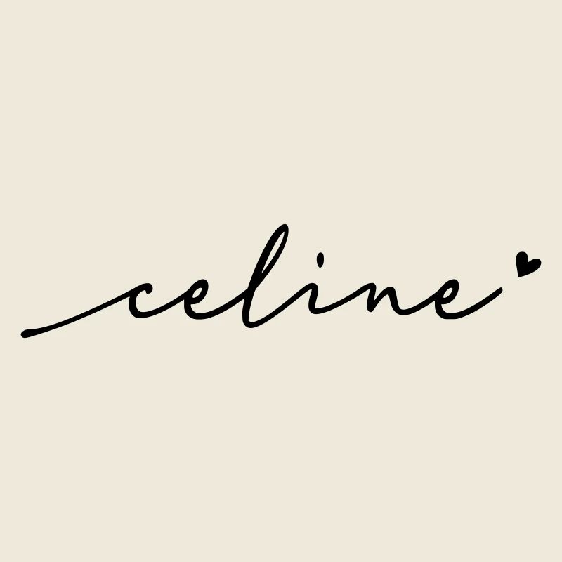 Nom cursif de Céline